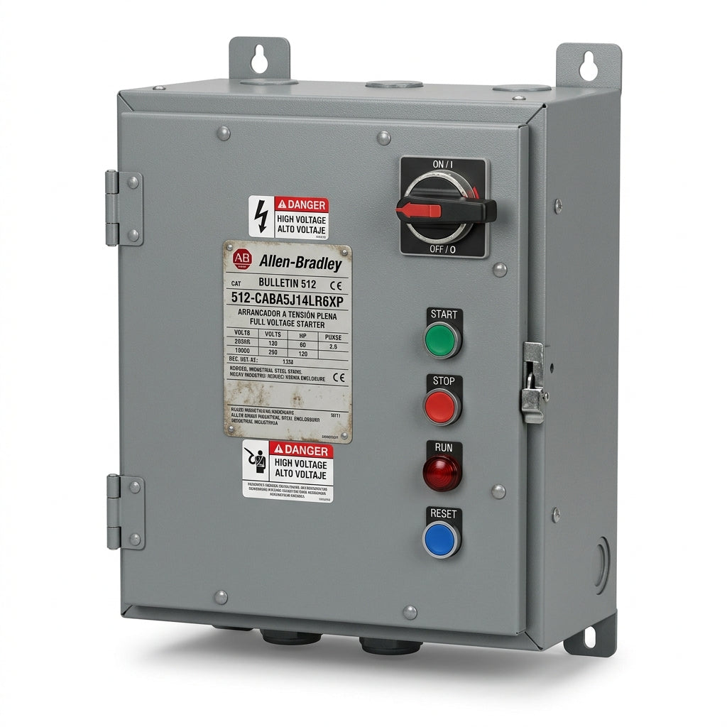 ALLEN-BRADLEY 512-CABA5J14LR6XP ARRANCADORES A TENSION PLENA