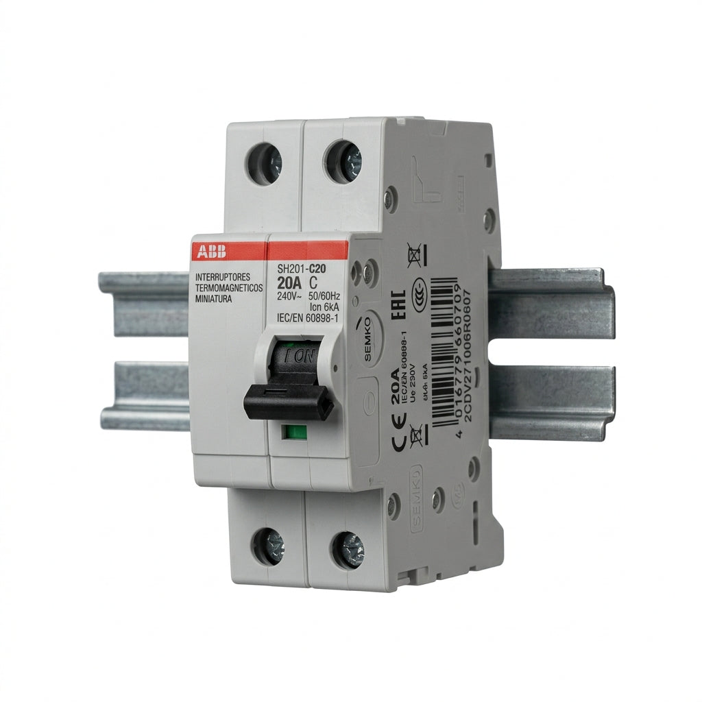ABB 2CDV271006R0607 INTERRUPTORES TERMOMAGNETICOS MINIATURA RIEL DIN