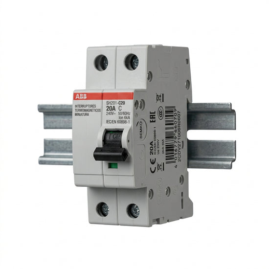ABB 2CDV271006R0607 INTERRUPTORES TERMOMAGNETICOS MINIATURA RIEL DIN