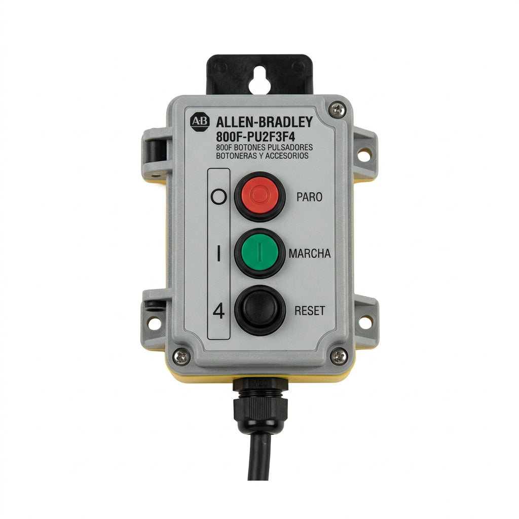 ALLEN-BRADLEY 800F-PU2F3F4 BOTONES PULSADORES BOTONERAS Y ACCESORIOS