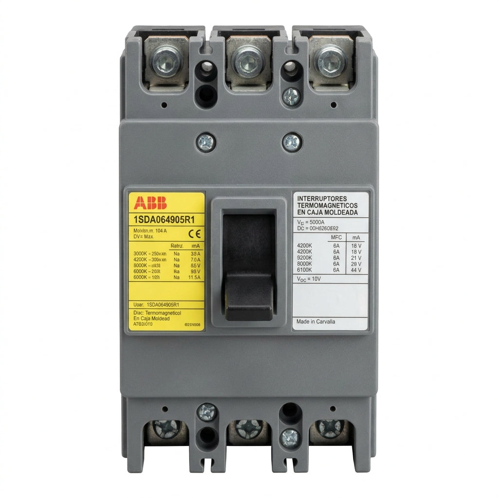 ABB 1SDA064905R1 INTERRUPTORES TERMOMAGNETICOS EN CAJA MOLDEADA