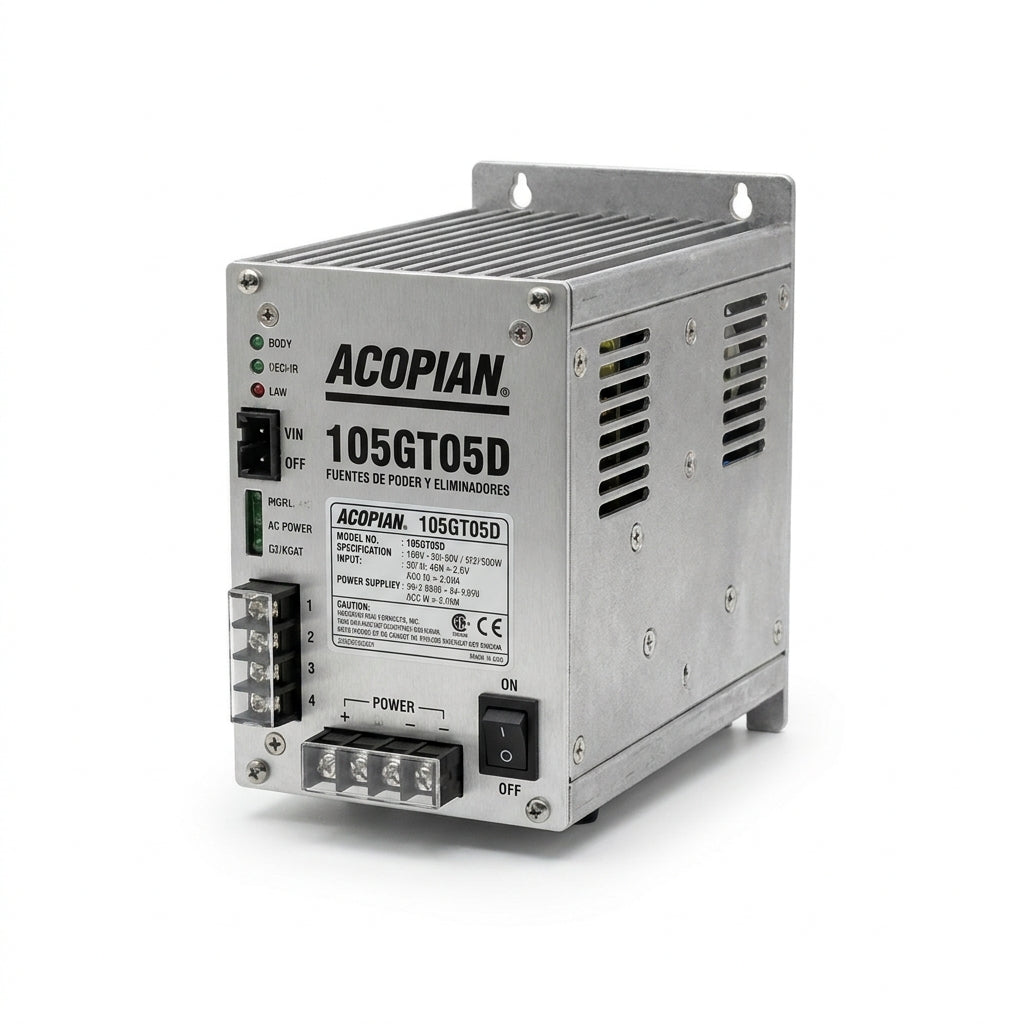 ACOPIAN 105GT05D FUENTES DE PODER Y ELIMINADORES