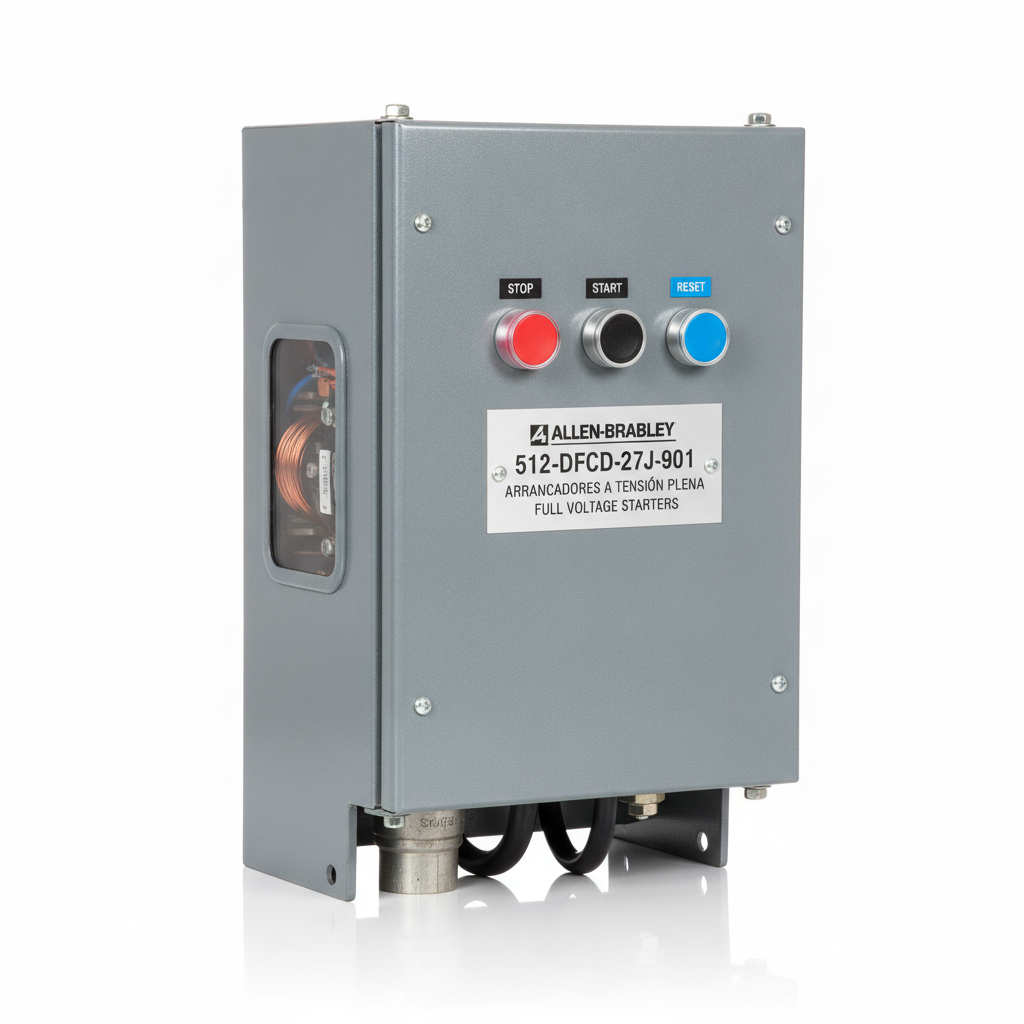 ALLEN-BRADLEY 512-DFCD-27J-901 ARRANCADORES A TENSION PLENA