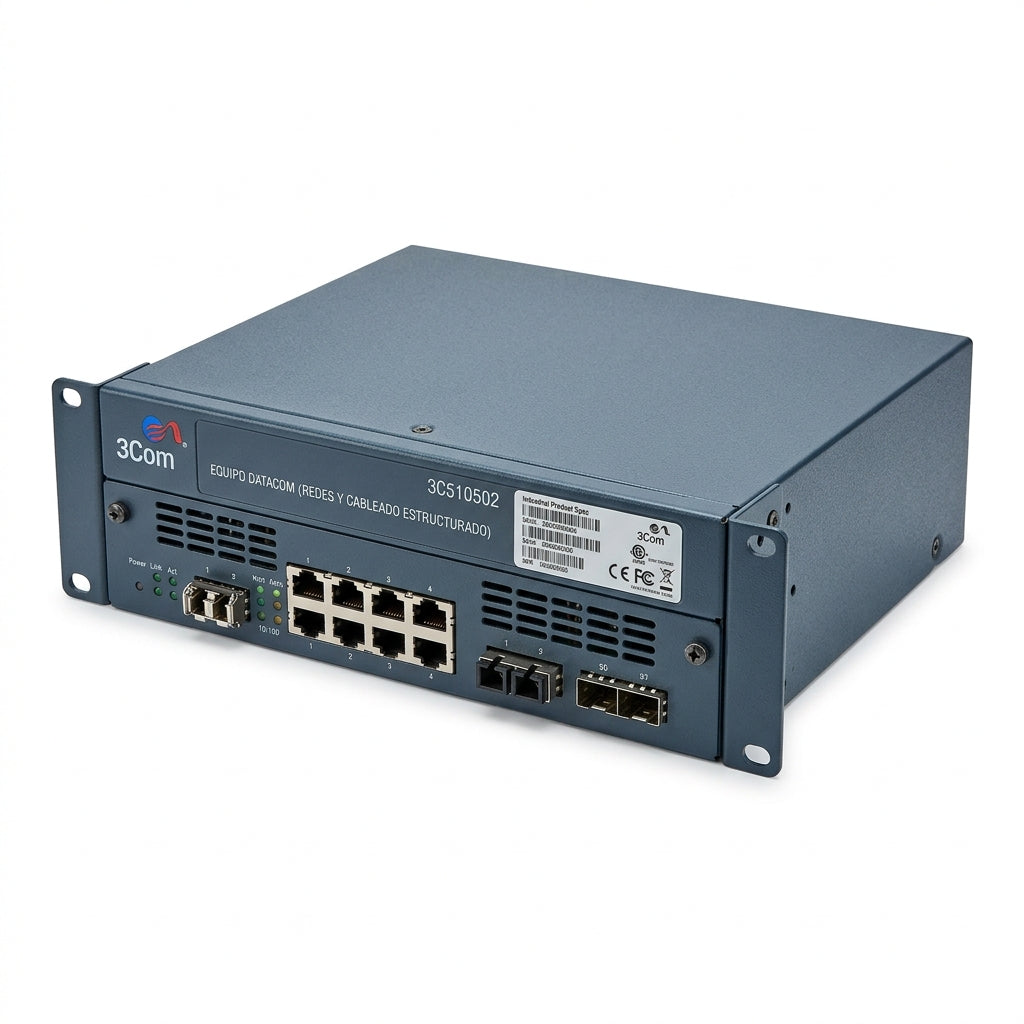 3COM 3C510502 EQUIPO DATACOM (REDES Y CABLEADO ESTRUCTURADO)