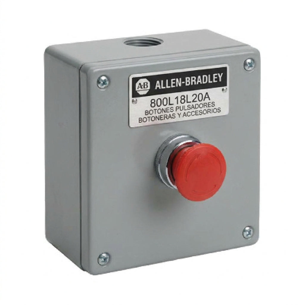 ALLEN-BRADLEY 800L18L20A BOTONES PULSADORES BOTONERAS Y ACCESORIOS
