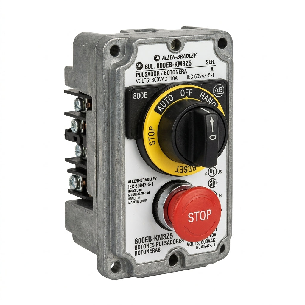 ALLEN-BRADLEY 800EB-KM3Z5 BOTONES PULSADORES BOTONERAS