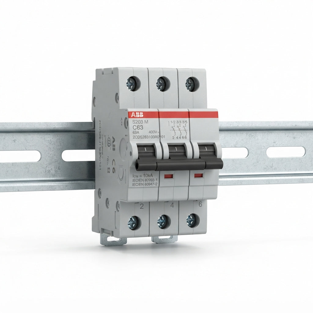 ABB 2CDS283103R0101 INTERRUPTORES TERMOMAGNETICOS MINIATURA RIEL DIN