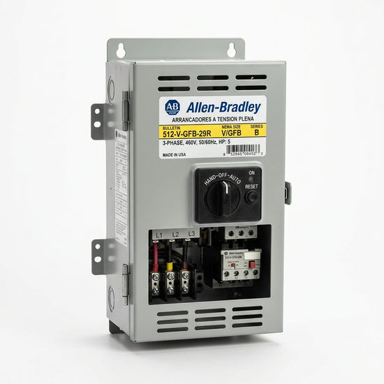 ALLEN-BRADLEY 512-V-GFB-29R ARRANCADORES A TENSION PLENA