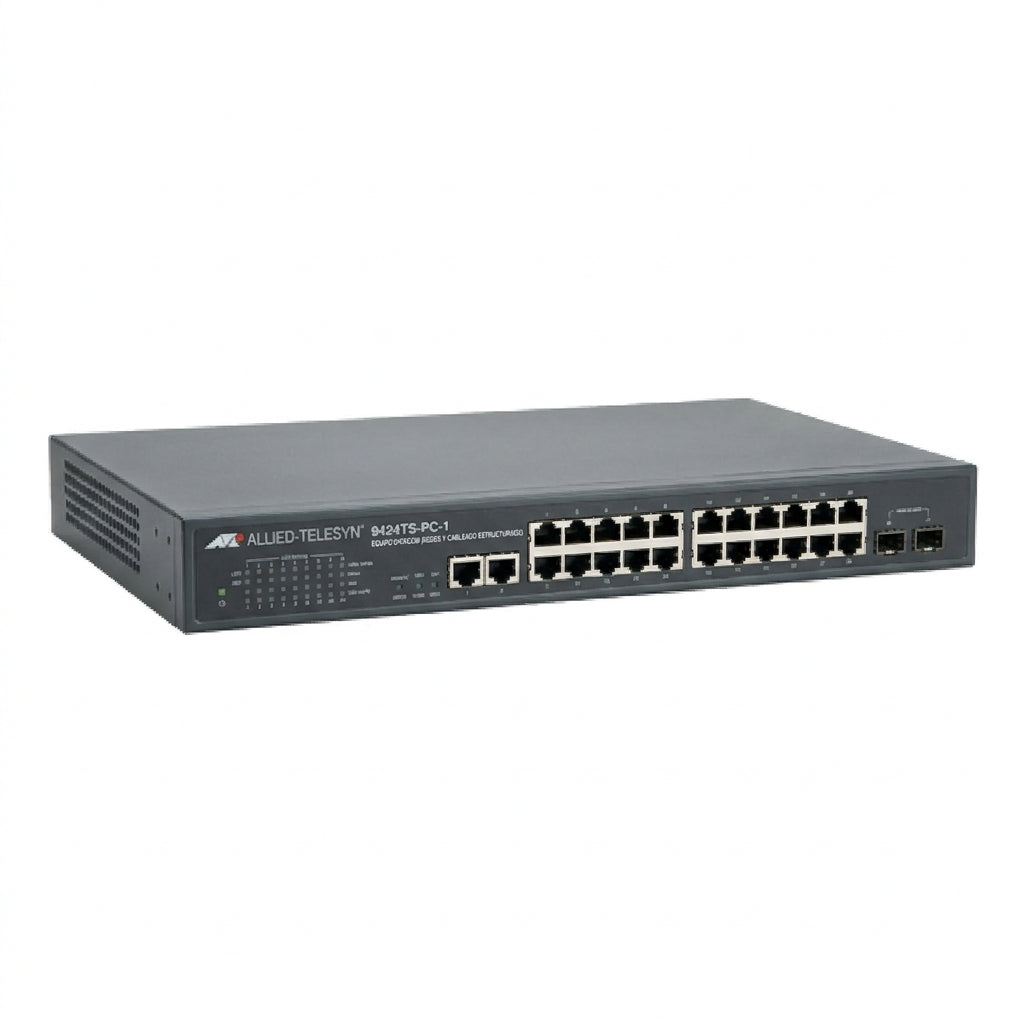 ALLIED-TELESYN 9424TS-PC-1 EQUIPO DATACOM (REDES Y CABLEADO ESTRUCTURADO)