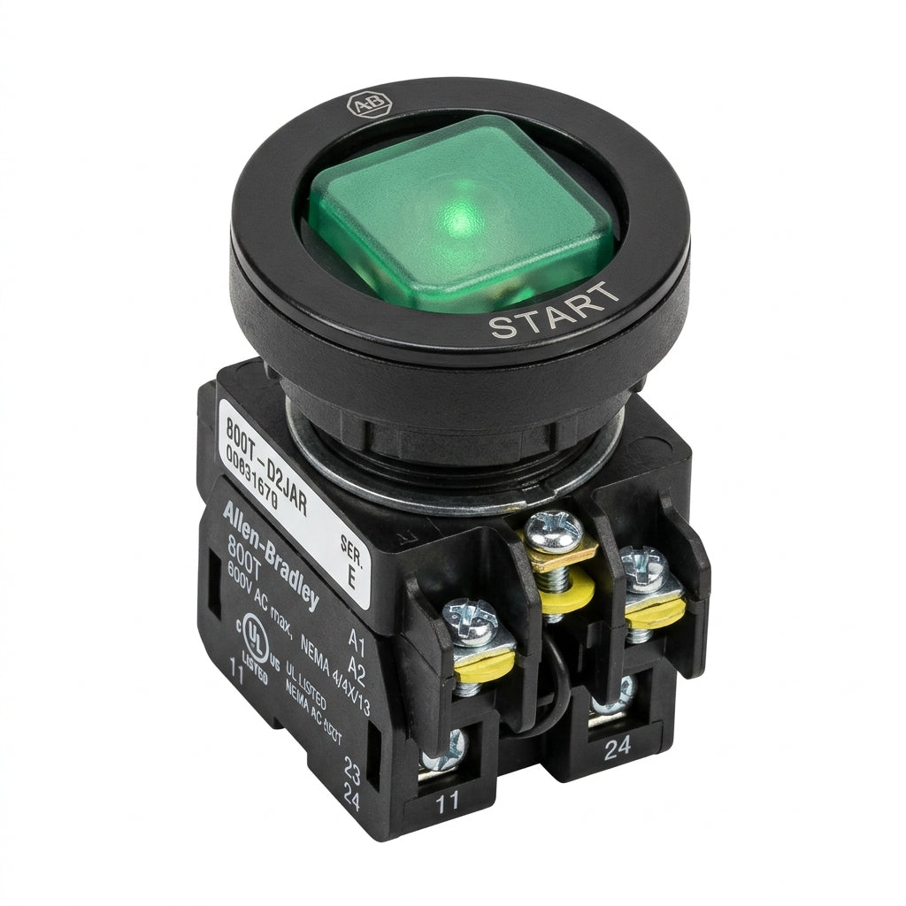 ALLEN-BRADLEY 800T-D2JAR BOTONES PULSADORES BOTONERAS Y ACCESORIOS