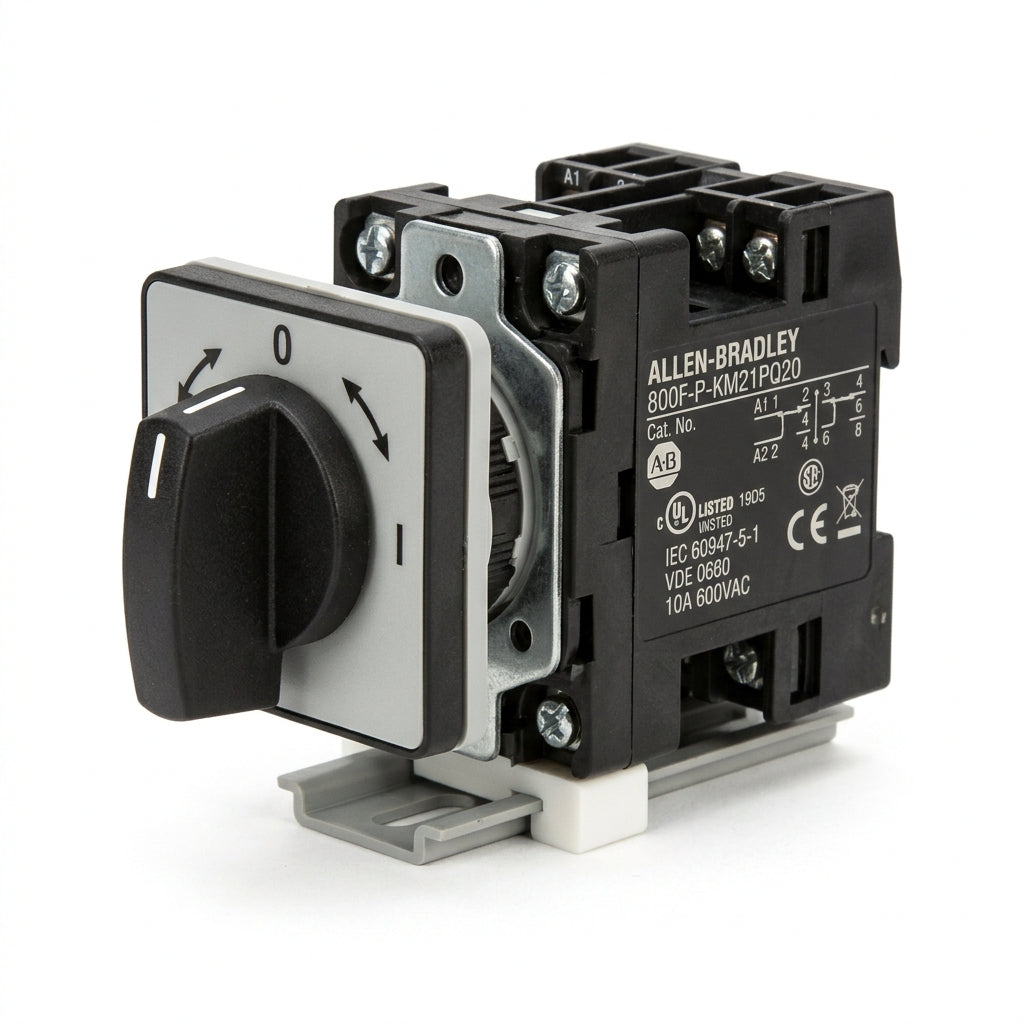 ALLEN-BRADLEY 800F-P-KM21PQ20 SELECTORES Y CONMUTADORES DE FASE - LEVAS