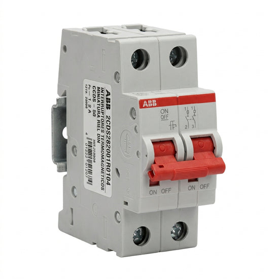 ABB 2CDS282001R0104 INTERRUPTORES TERMOMAGNETICOS MINIATURA RIEL DIN
