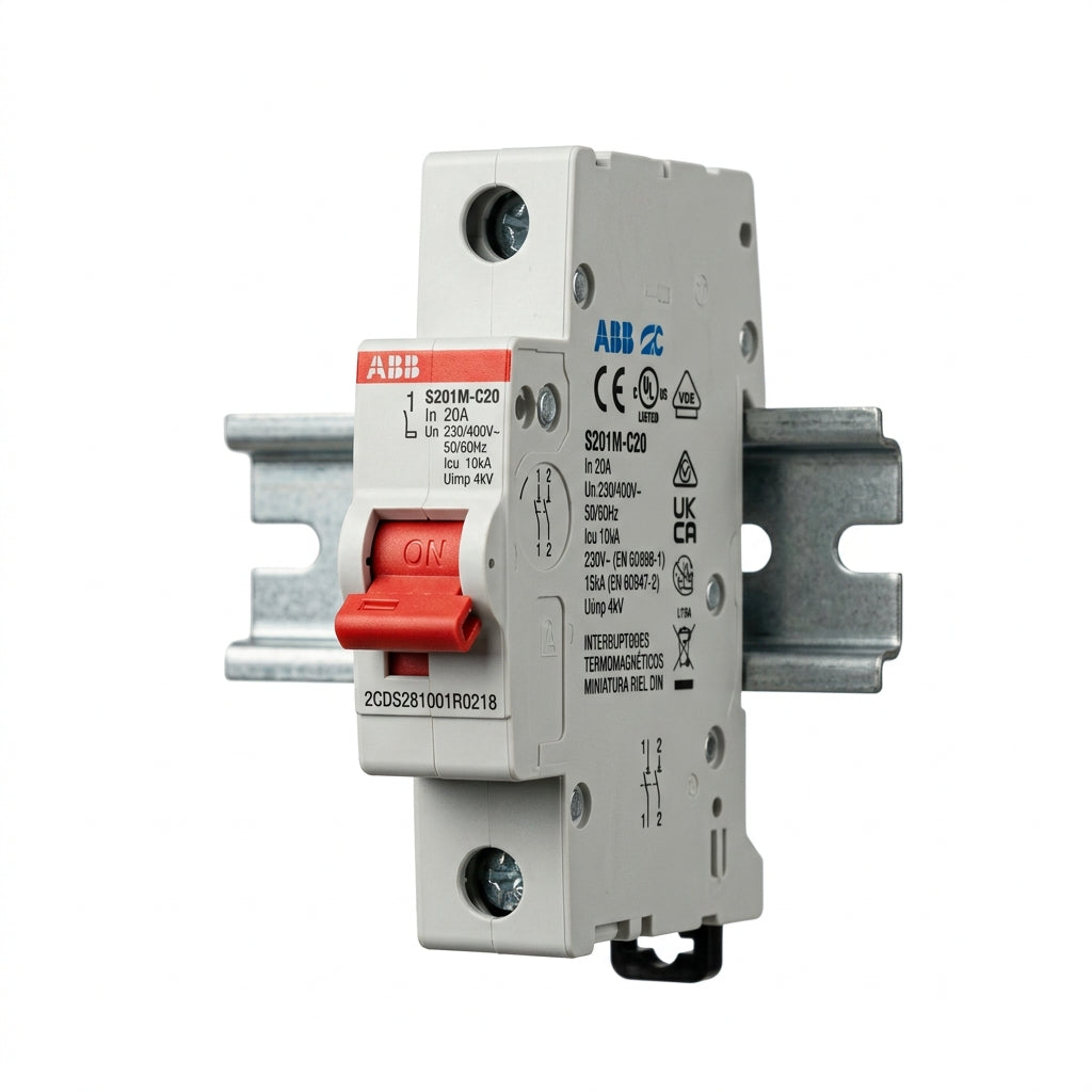 ABB 2CDS281001R0218 INTERRUPTORES TERMOMAGNETICOS MINIATURA RIEL DIN