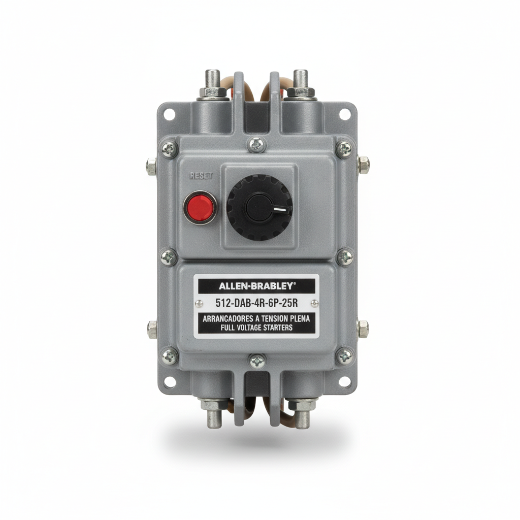 ALLEN-BRADLEY 512-DAB-4R-6P-25R ARRANCADORES A TENSION PLENA