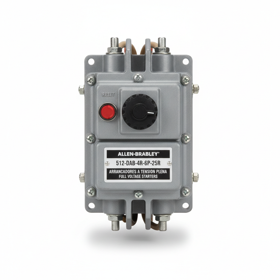 ALLEN-BRADLEY 512-DAB-4R-6P-25R ARRANCADORES A TENSION PLENA