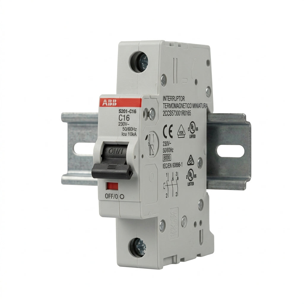 ABB 2CCS573001R0165 INTERRUPTORES TERMOMAGNETICOS MINIATURA RIEL DIN