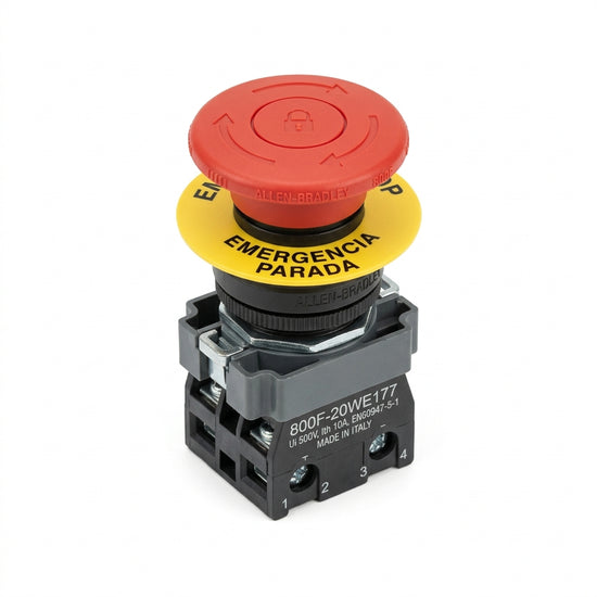 ALLEN-BRADLEY 800F-20WE177 BOTONES PULSADORES BOTONERAS Y ACCESORIOS