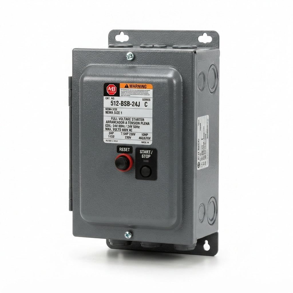ALLEN-BRADLEY 512-BSB-24J ARRANCADORES A TENSION PLENA