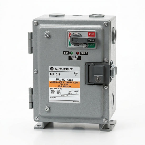 ALLEN-BRADLEY 512-CJB3 ARRANCADORES A TENSION PLENA