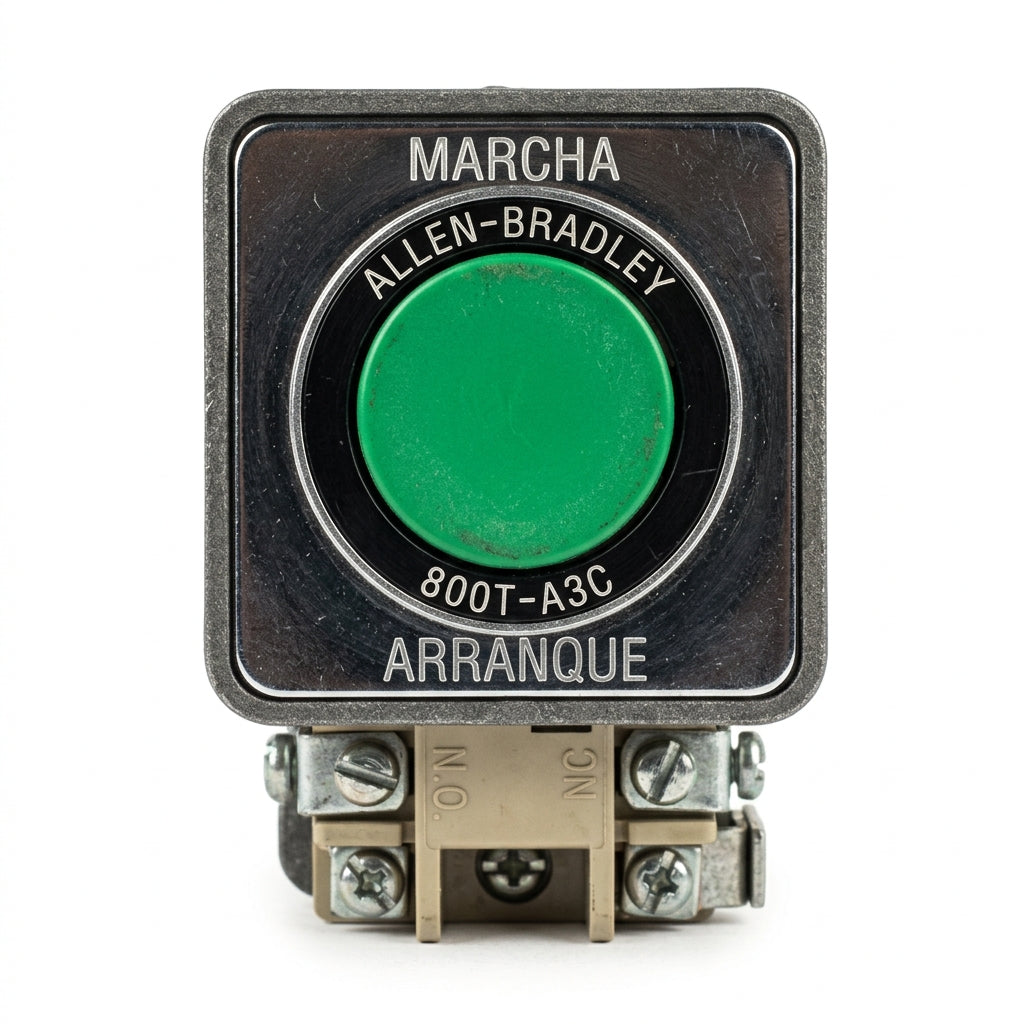 ALLEN-BRADLEY 800T-A3C BOTONES PULSADORES BOTONERAS Y ACCESORIOS