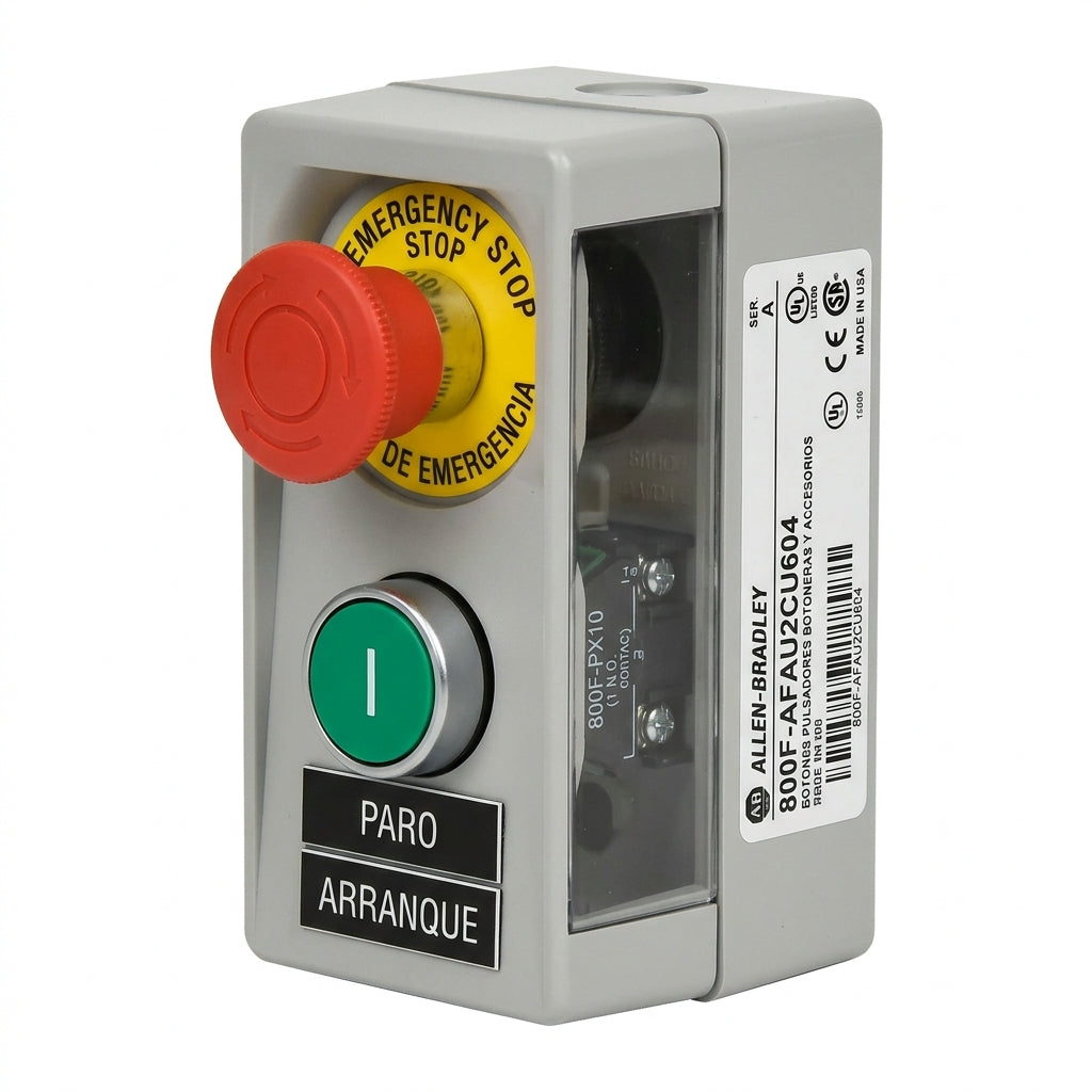 ALLEN-BRADLEY 800F-AFAU2CU604 BOTONES PULSADORES BOTONERAS Y ACCESORIOS