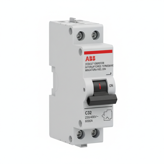 ABB 2CDO271106R0338 INTERRUPTORES TERMOMAGNETICOS MINIATURA RIEL DIN