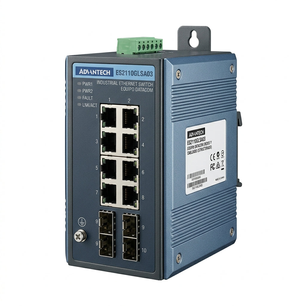 ADVANTECH ES2110GLSA03 EQUIPO DATACOM (REDES Y CABLEADO ESTRUCTURADO)