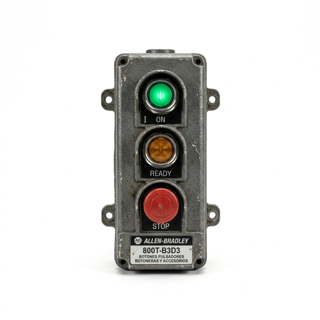 ALLEN-BRADLEY 800T-B3D3 BOTONES PULSADORES BOTONERAS Y ACCESORIOS