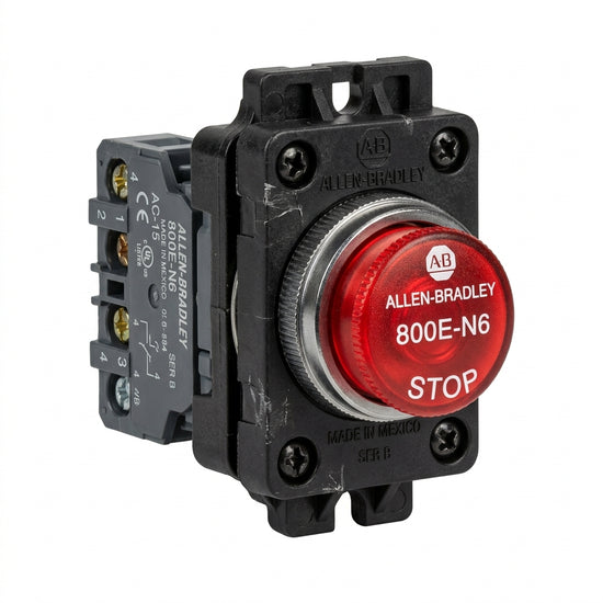 ALLEN-BRADLEY 800E-N6 BOTONES PULSADORES BOTONERAS