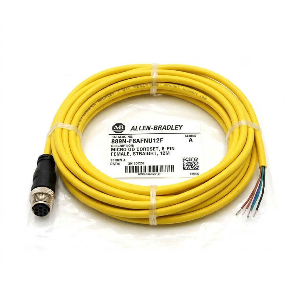 ALLEN-BRADLEY 889N-F6AFNU12F CONECTORES RAPIDOS Y CABLES PARA SENSOR (CORDSETS)