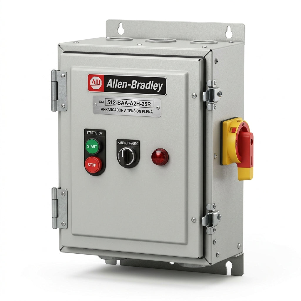 ALLEN-BRADLEY 512-BAA-A2H-25R ARRANCADORES A TENSION PLENA