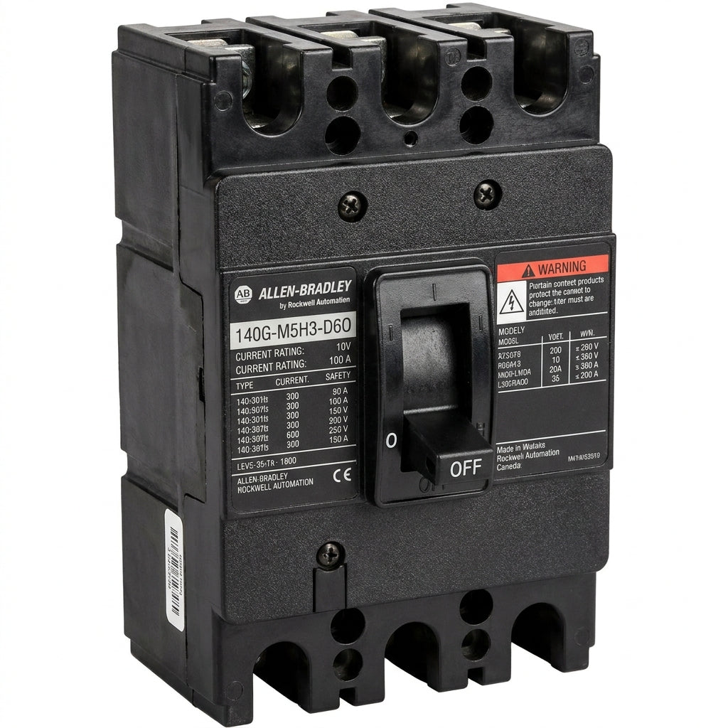 ALLEN-BRADLEY 140G-M5H3-D6O INTERRUPTORES TERMOMAGNETICOS EN CAJA MOLDEADA