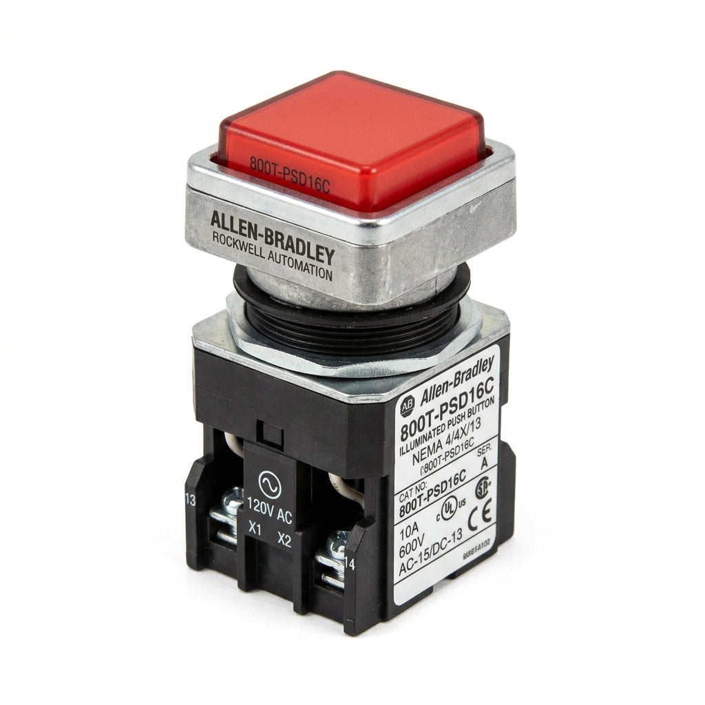 ALLEN-BRADLEY 800T-PSD16C BOTONES PULSADORES BOTONERAS Y ACCESORIOS
