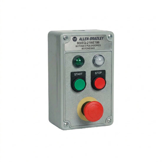 ALLEN-BRADLEY 800EQ-21WE186 BOTONES PULSADORES BOTONERAS