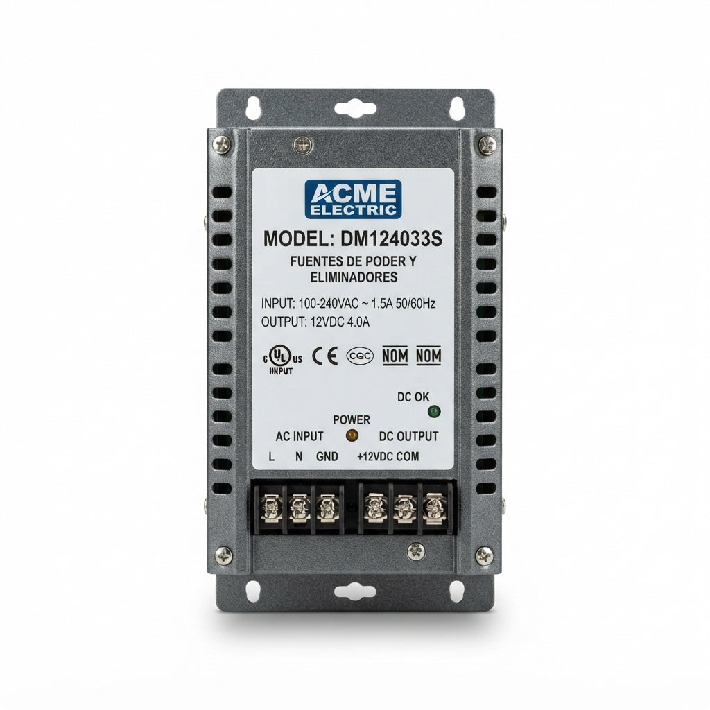 ACME-ELECTRIC DM124033S FUENTES DE PODER Y ELIMINADORES