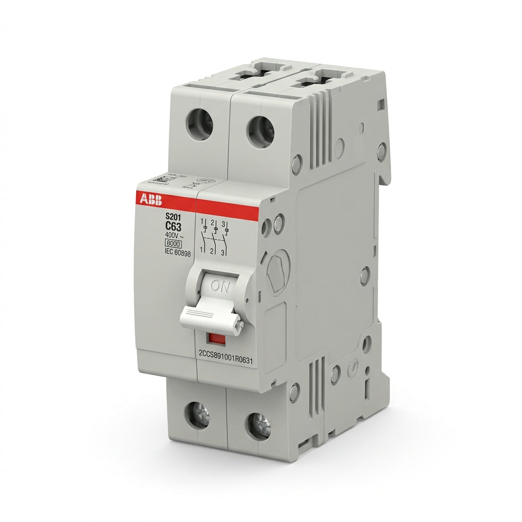 ABB 2CCS891001R0631 INTERRUPTORES TERMOMAGNETICOS MINIATURA RIEL DIN