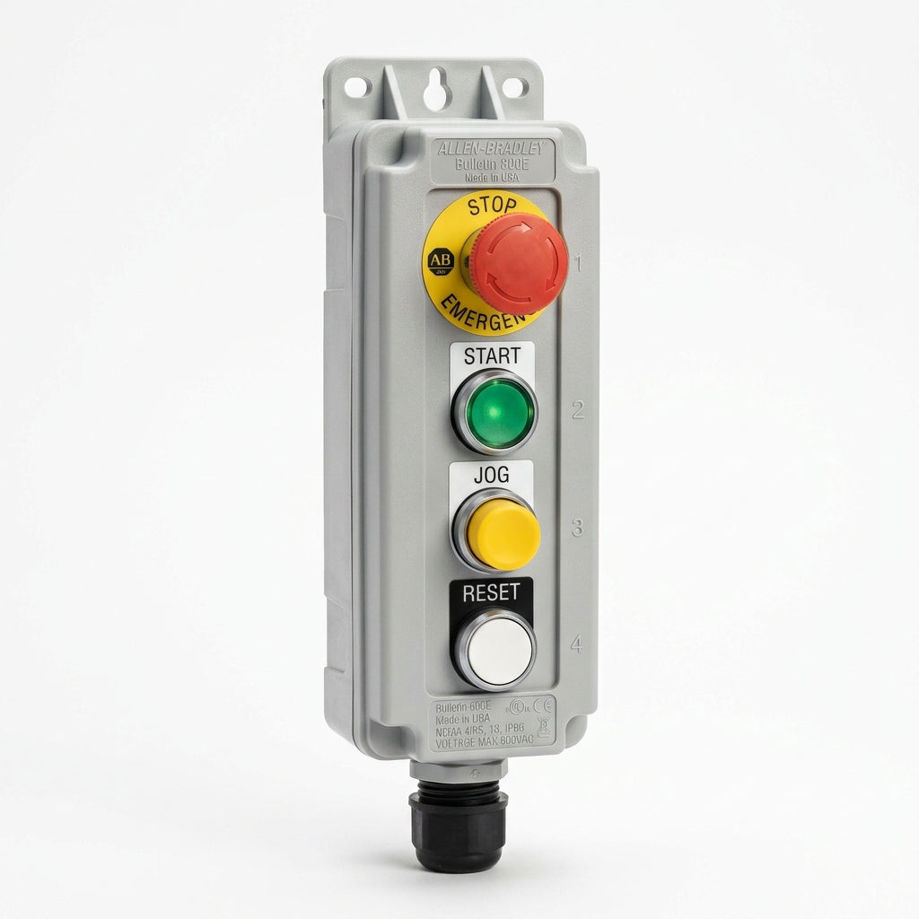 ALLEN-BRADLEY 800E-N141W BOTONES PULSADORES BOTONERAS