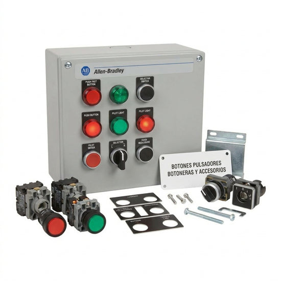 ALLEN-BRADLEY 800MN16 BOTONES PULSADORES BOTONERAS Y ACCESORIOS