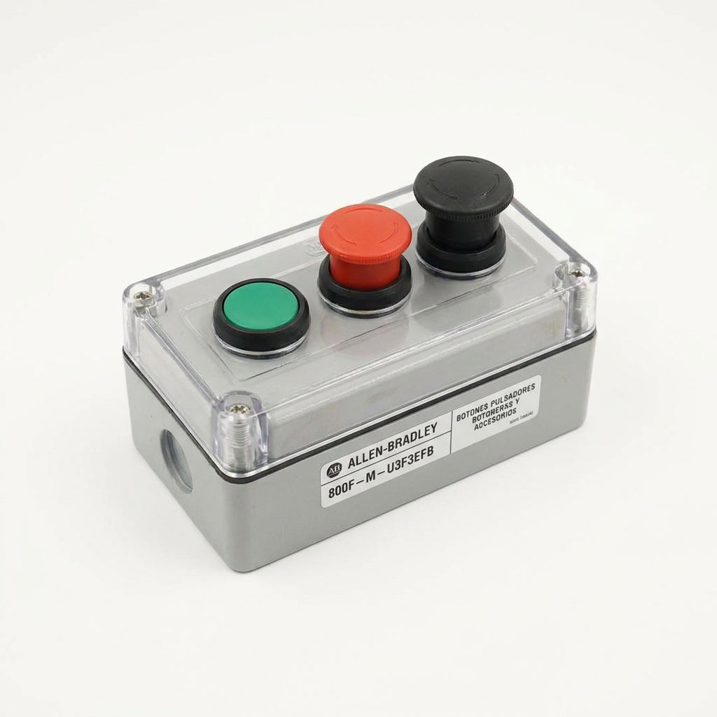 ALLEN-BRADLEY 800F-M-U3F3EFB BOTONES PULSADORES BOTONERAS Y ACCESORIOS