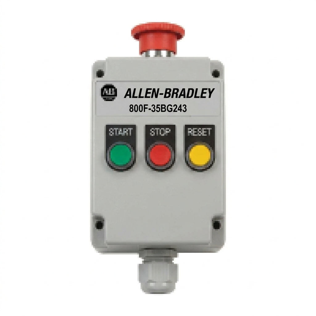ALLEN-BRADLEY 800F-35BG243 BOTONES PULSADORES BOTONERAS Y ACCESORIOS