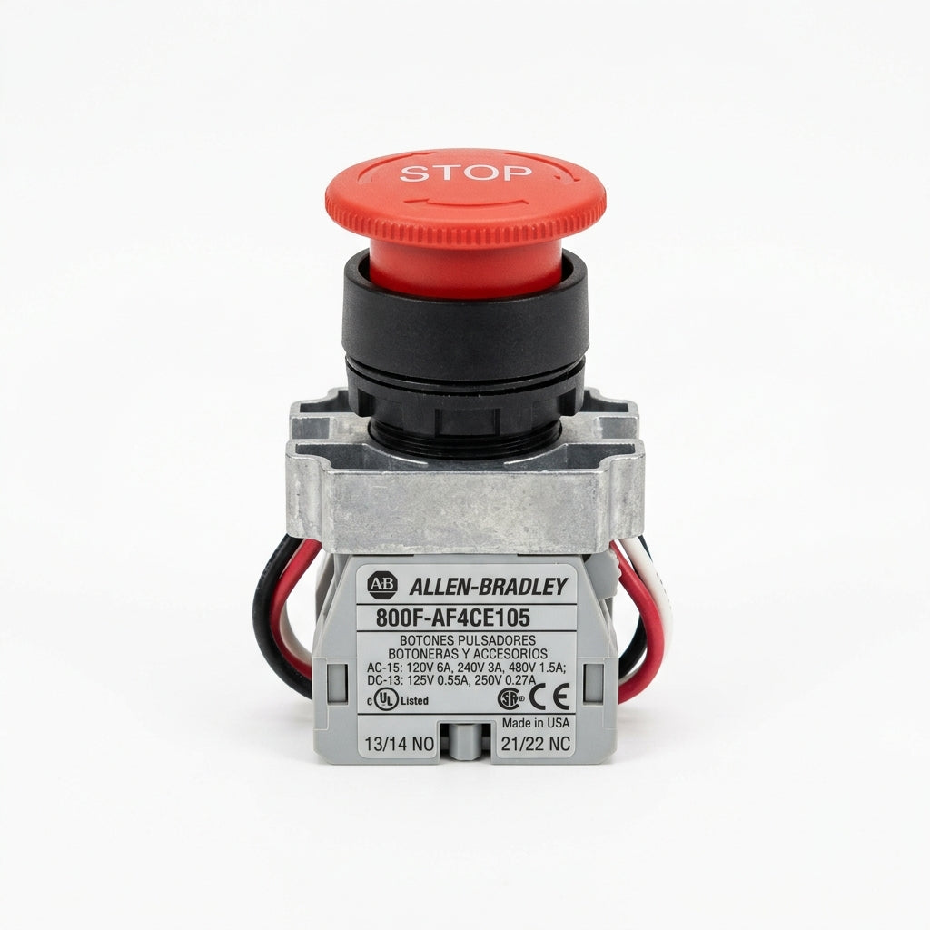 ALLEN-BRADLEY 800F-AF4CE105 BOTONES PULSADORES BOTONERAS Y ACCESORIOS