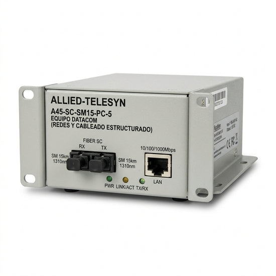 ALLIED-TELESYN A45-SC-SM15-PC-5 EQUIPO DATACOM (REDES Y CABLEADO ESTRUCTURADO)