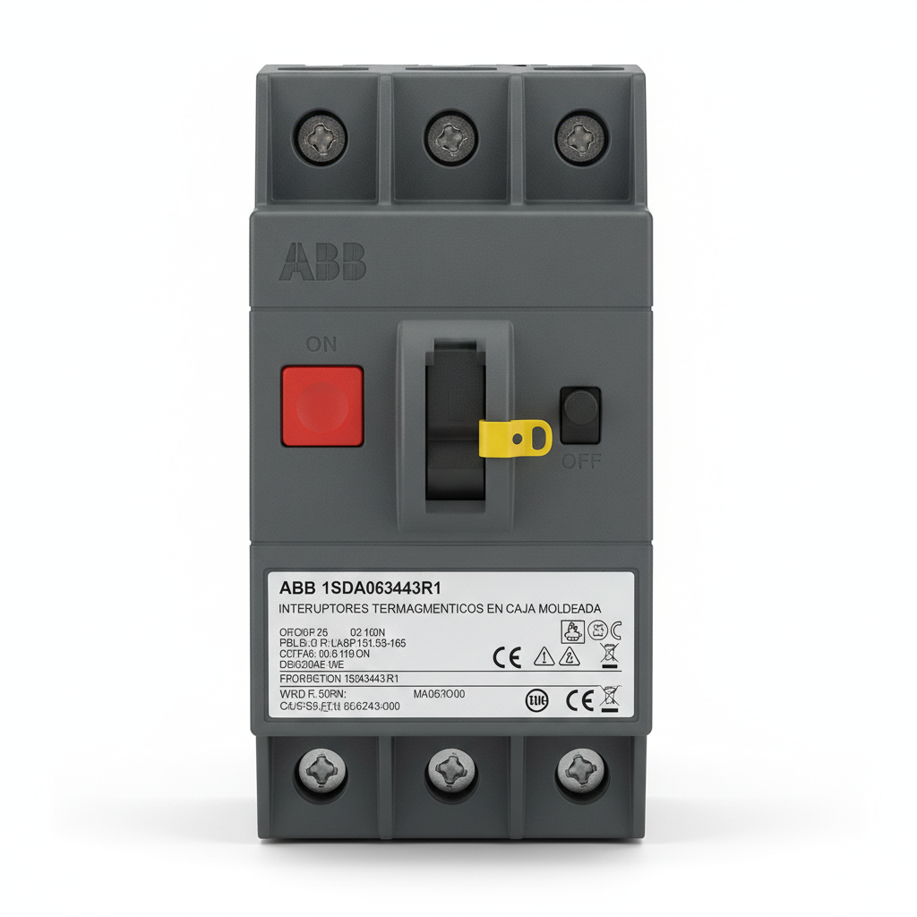 ABB 1SDA063443R1 INTERRUPTORES TERMOMAGNETICOS EN CAJA MOLDEADA