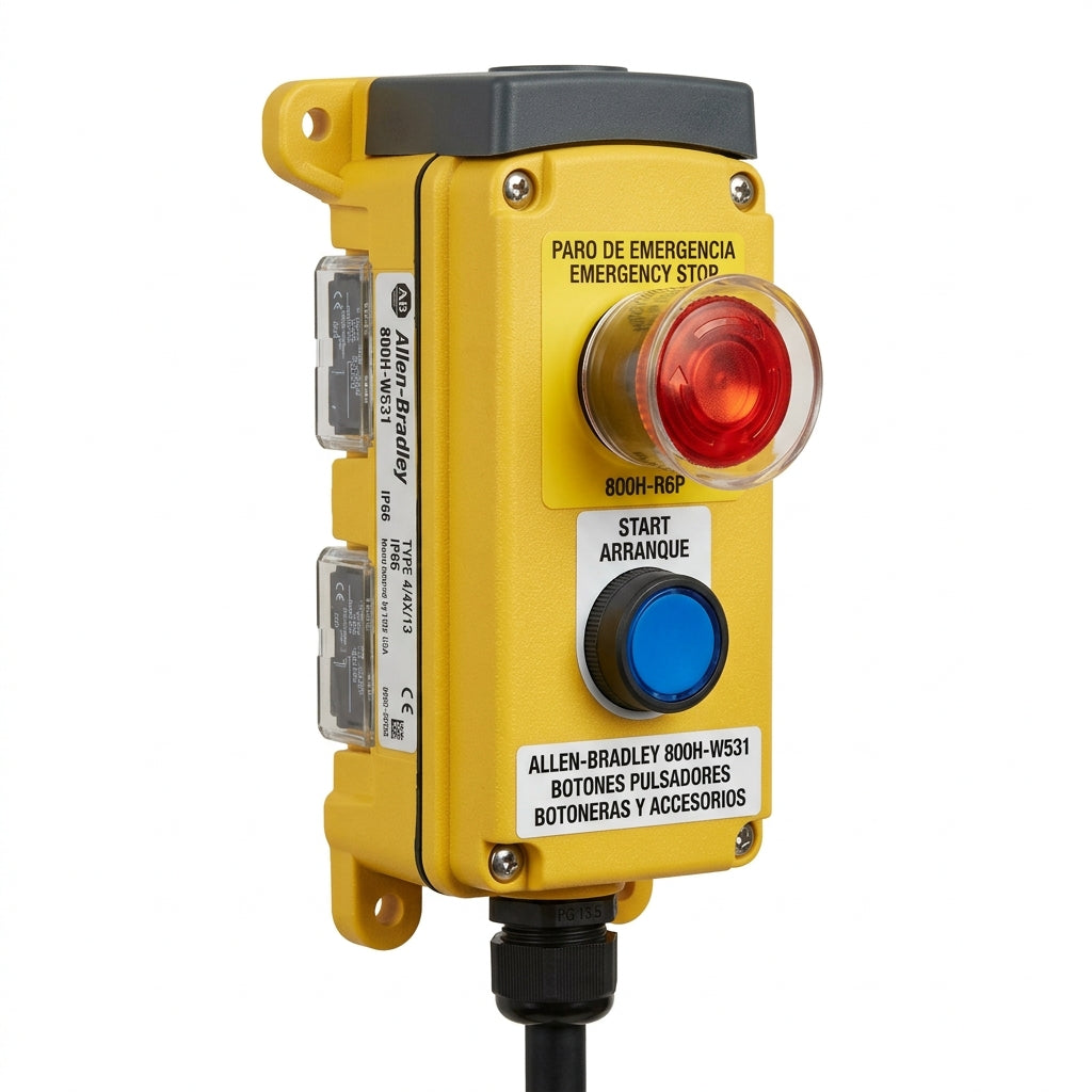 ALLEN-BRADLEY 800H-W531 BOTONES PULSADORES BOTONERAS Y ACCESORIOS