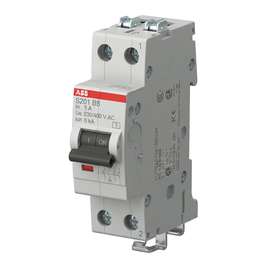 ABB 2CDS281001R0501 INTERRUPTORES TERMOMAGNETICOS MINIATURA RIEL DIN
