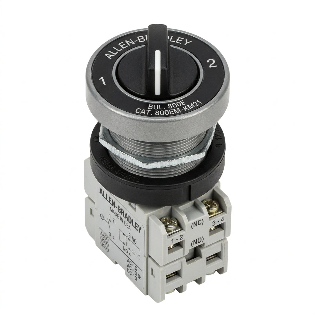 ALLEN-BRADLEY 800EM-KM21 BOTONES PULSADORES BOTONERAS