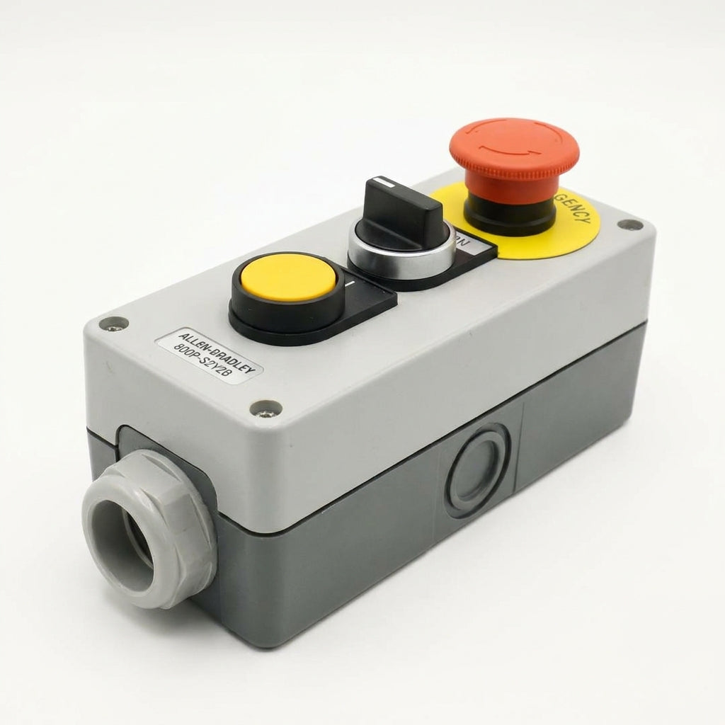 ALLEN-BRADLEY 800P-S2Y2B BOTONES PULSADORES BOTONERAS Y ACCESORIOS