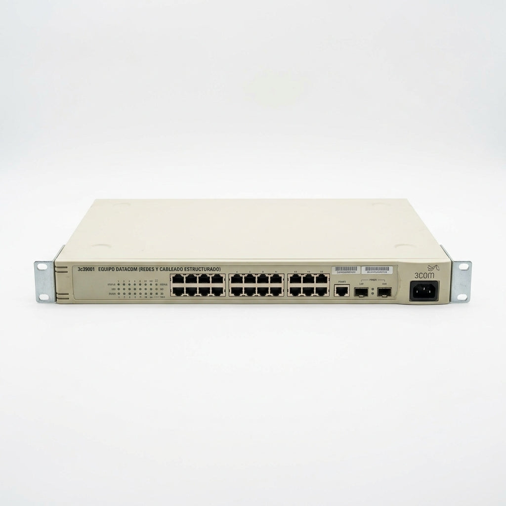 3COM 3c39001 EQUIPO DATACOM (REDES Y CABLEADO ESTRUCTURADO)