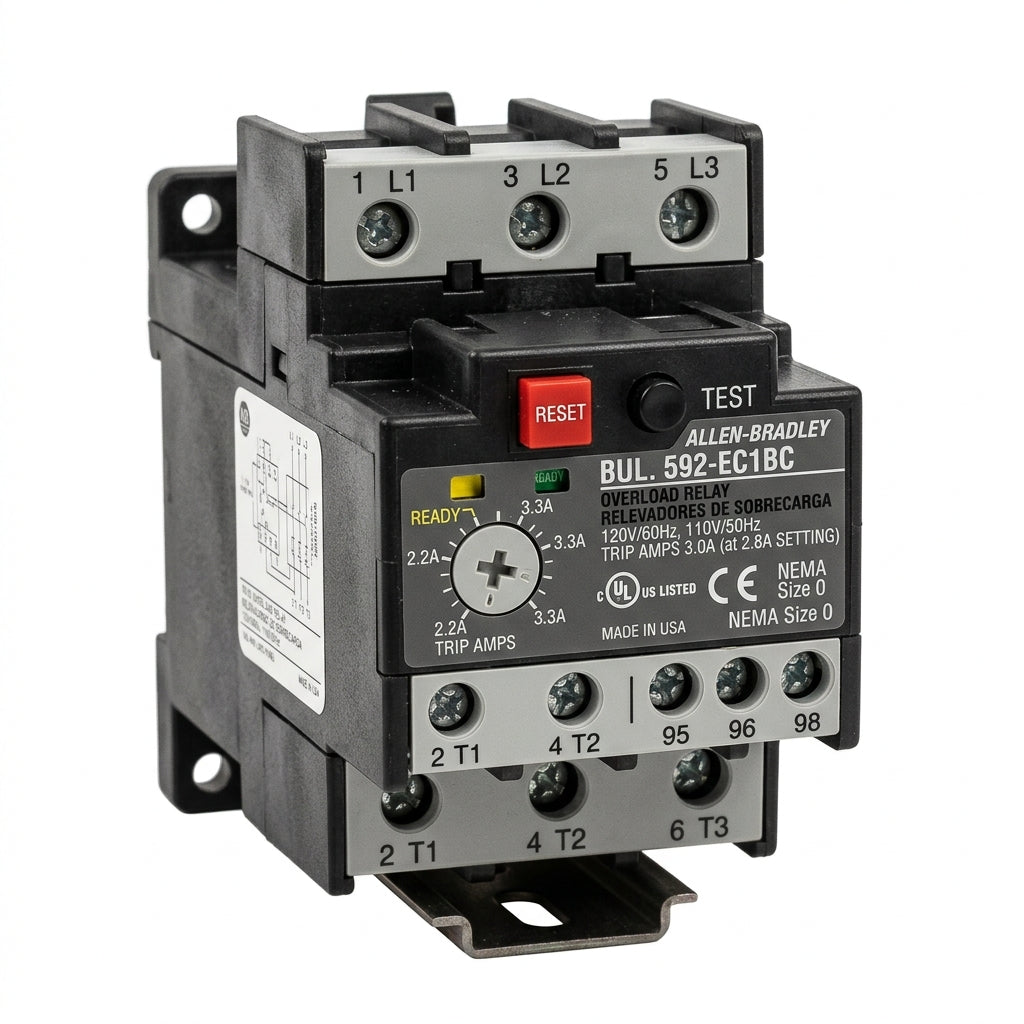 ALLEN-BRADLEY 592EC1BC RELEVADORES DE SOBRECARGA