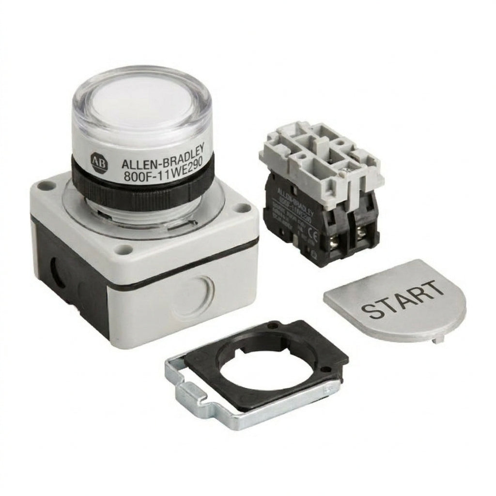 ALLEN-BRADLEY 800F-11WE290 BOTONES PULSADORES BOTONERAS Y ACCESORIOS